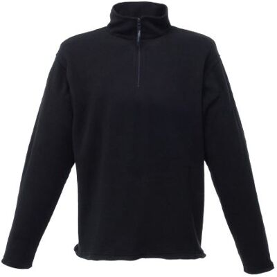 Regatta Homme Microfleece à zip - Noir - L - Publicité Regatta Homme Microfleece à zip - Noir - L - Publicité