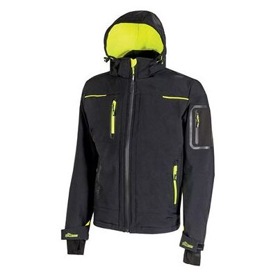 Non communiqué veste de travail space softshell impermeable black carbon u-power de m - U-power - Publicité Non communiqué veste de travail space softshell impermeable black carbon u-power de m - U-power - Publicité