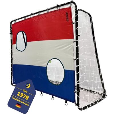 Non communiqué But de football 213 x 152 x 76 cm en noir avec cible de tir "Pays Bas" - Publicité Non communiqué But de football 213 x 152 x 76 cm en noir avec cible de tir "Pays Bas" - Publicité