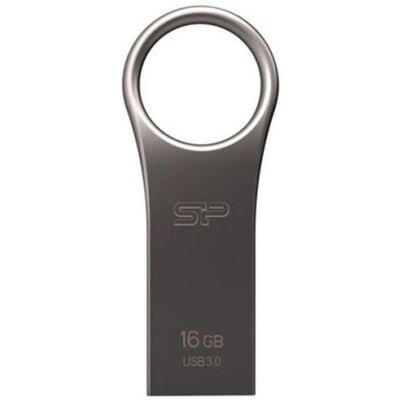 Clé USB Silicon Power Jewel J80 16 GB Titane - Publicité Clé USB Silicon Power Jewel J80 16 GB Titane - Publicité