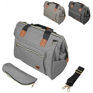 Non communiqué Sac à langer multifonction pour bébé 12 poches avec trousse isotherme - 47 x 30 x 18.5 cm - Gris Clair Gris Clair - Publicité Non communiqué Sac à langer multifonction pour bébé 12 poches avec trousse isotherme - 47 x 30 x 18.5 cm - Gris Clair Gris Clair - Publicité