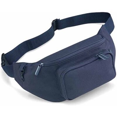 Quadra Sac banane - aspect textile - QD12 - bleu marine - Publicité Quadra Sac banane - aspect textile - QD12 - bleu marine - Publicité