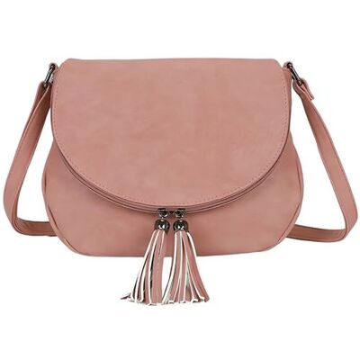 Non communiqué Sac à Bandoulière pour Femme à Fermeture Éclair Gallantry Rose - Publicité Non communiqué Sac à Bandoulière pour Femme à Fermeture Éclair Gallantry Rose - Publicité