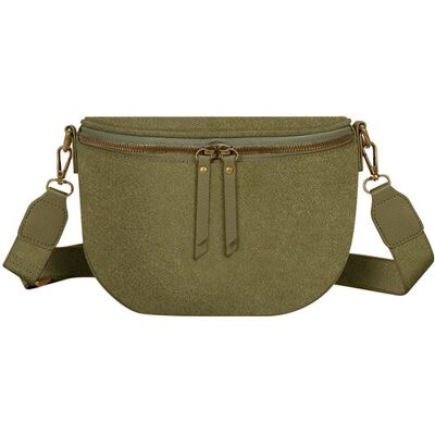 Non communiqué Sac Banane Bandoulière Luna en Tissu Gallantry Vert - Publicité Non communiqué Sac Banane Bandoulière Luna en Tissu Gallantry Vert - Publicité