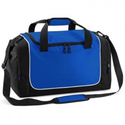 Quadra Sac de sport compact - Locker bag - QS77 - bleu roi - noir - blanc Format pratique pour les vestiaires - Publicité Quadra Sac de sport compact - Locker bag - QS77 - bleu roi - noir - blanc Format pratique pour les vestiaires - Publicité