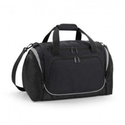 Quadra Sac de sport compact - Pro Team Locker bag - QS277 - noir - gris - Publicité Quadra Sac de sport compact - Pro Team Locker bag - QS277 - noir - gris - Publicité