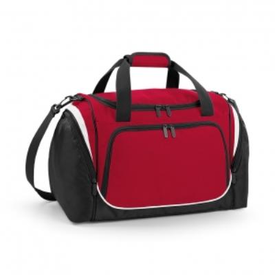 Quadra Sac de sport compact - Pro Team Locker bag - QS277 - rouge - noir - blanc - Publicité Quadra Sac de sport compact - Pro Team Locker bag - QS277 - rouge - noir - blanc - Publicité