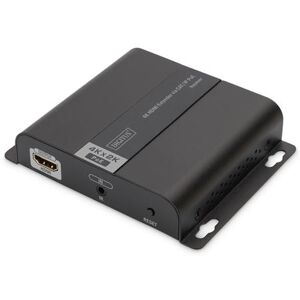 Digitus DS-55125 1 port Récepteur HDMI extension par câble réseau, boîtier métallique, compatible avec lultra HD, avec télécommande, avec LEDs de statut, avec - Publicité Digitus DS-55125 1 port Récepteur HDMI extension par câble réseau, boîtier métallique, compatible avec lultra HD, avec télécommande, avec LEDs de statut, avec - Publicité