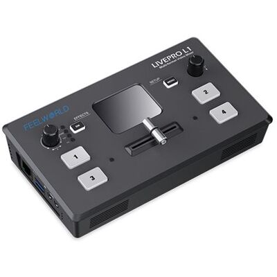 Mélangeur vidéo Feelworld Livepro L1 V1 Noir Noir - Publicité Mélangeur vidéo Feelworld Livepro L1 V1 Noir Noir - Publicité