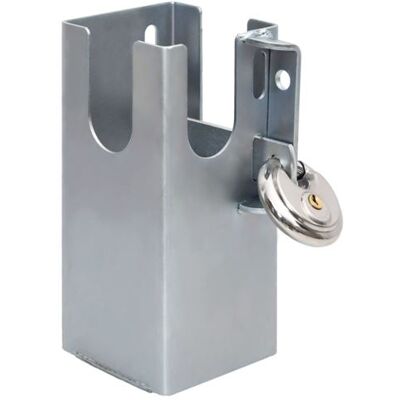 vidaXL Verrou d'attelage - Argent - 11x11x23,5 cm Acier - Publicité vidaXL Verrou d'attelage - Argent - 11x11x23,5 cm Acier - Publicité