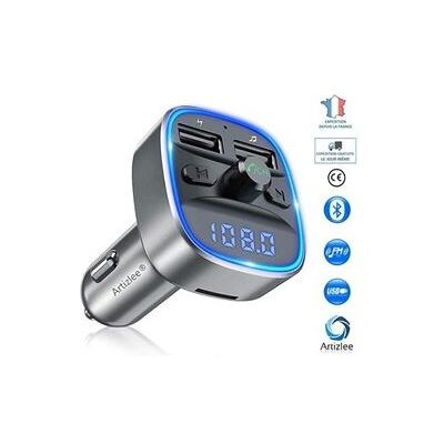 Non communiqué Transmetteur fm bluetooth, voiture chargeur lecteur mp3, artizlee adaptateur radio sans fil kit émetteur, lumière ambiante - Publicité Non communiqué Transmetteur fm bluetooth, voiture chargeur lecteur mp3, artizlee adaptateur radio sans fil kit émetteur, lumière ambiante - Publicité