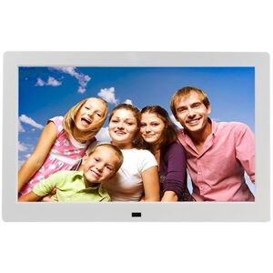 Cadre Photo Numérique 10 Pouces Lecteur Multimédia USB Vidéo Mpeg4 LCD MP3 Blanc YONIS Blanc - Publicité Cadre Photo Numérique 10 Pouces Lecteur Multimédia USB Vidéo Mpeg4 LCD MP3 Blanc YONIS Blanc - Publicité