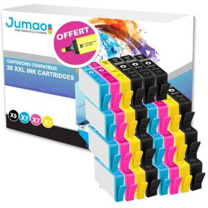 Pack de 30 cartouches 9N, 7*(CMY) compatibles pour HP Photosmart 5510 5514 5515 7510 6520 6525 5520 5525 5520 5525 5524 5522 7520 e-All-in-One, HP Photosmart édition spéciale - B109f-Jumao- Pack - Publicité Pack de 30 cartouches 9N, 7*(CMY) compatibles pour HP Photosmart 5510 5514 5515 7510 6520 6525 5520 5525 5520 5525 5524 5522 7520 e-All-in-One, HP Photosmart édition spéciale - B109f-Jumao- Pack - Publicité