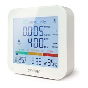 Non communiqué Station de mesure qualité de l'air intérieur CO2 et COV - Avidsen - 107258 - Publicité Non communiqué Station de mesure qualité de l'air intérieur CO2 et COV - Avidsen - 107258 - Publicité