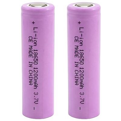 Non communiqué Lot de 2 Batteries Lithium Rechargeable 3.7V 1200mAh Compacte Électronique Avizar Rose Rose - Publicité Non communiqué Lot de 2 Batteries Lithium Rechargeable 3.7V 1200mAh Compacte Électronique Avizar Rose Rose - Publicité