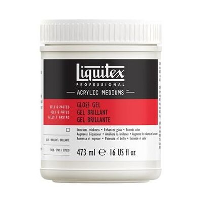 Liquitex - Gel Transparent Brillant - Médium Acrylique Professionnel pour Texture & Brillance - Publicité Liquitex - Gel Transparent Brillant - Médium Acrylique Professionnel pour Texture & Brillance - Publicité
