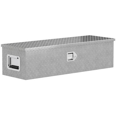 Non communiqué Boîte à outils en aluminium - caisse à outil alu. verrouillage clé vérins poignées - 99 x 33 x 25 cm Gris - Publicité Non communiqué Boîte à outils en aluminium - caisse à outil alu. verrouillage clé vérins poignées - 99 x 33 x 25 cm Gris - Publicité