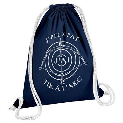 Non communiqué Fabulous Sac de Gym en Coton Bleu J'peux pas j'ai Tir à l'arc 12 Litres - Publicité Non communiqué Fabulous Sac de Gym en Coton Bleu J'peux pas j'ai Tir à l'arc 12 Litres - Publicité
