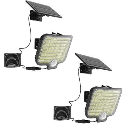 Lumisky Modèle H12cm Projecteur Solaire - Extérieur, 120 LEDs, Détecteur de Mouvement - Publicité Lumisky Modèle H12cm Projecteur Solaire - Extérieur, 120 LEDs, Détecteur de Mouvement - Publicité