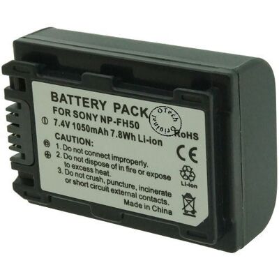 Batterie Li-ion OTECH DCR-SR32C - Accessoire pour caméra - Publicité Batterie Li-ion OTECH DCR-SR32C - Accessoire pour caméra - Publicité