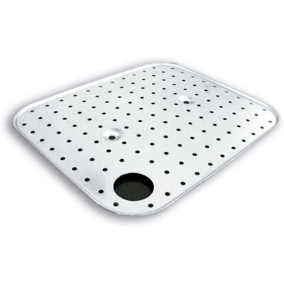 Non communiqué Fonds Perforés Inox pour Plonges 600x500mm Distform Blanc - Publicité Non communiqué Fonds Perforés Inox pour Plonges 600x500mm Distform Blanc - Publicité