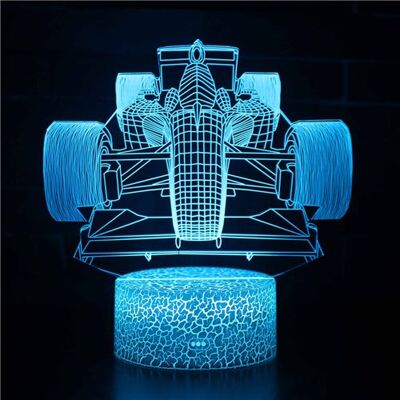 Stack Lampe 3D Tactile Veilleuses Enfant 7 Couleurs avec Telecommande - Voiture #102 - Publicité Stack Lampe 3D Tactile Veilleuses Enfant 7 Couleurs avec Telecommande - Voiture #102 - Publicité