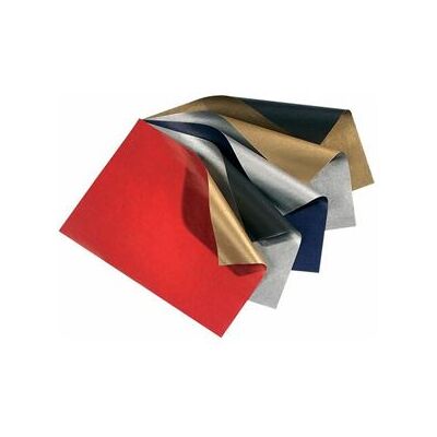 Folia - Bicolor - Bleu clair - Argent - Papier cadeau - Publicité Folia - Bicolor - Bleu clair - Argent - Papier cadeau - Publicité