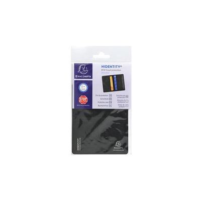 Non communiqué EXACOMPTA Etui de protection RFID Hidentity Double, noir Noir - Publicité Non communiqué EXACOMPTA Etui de protection RFID Hidentity Double, noir Noir - Publicité