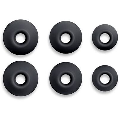 Non communiqué Embouts Intra-auriculaires de rechange Taille S, M, L Avizar Noir - Publicité Non communiqué Embouts Intra-auriculaires de rechange Taille S, M, L Avizar Noir - Publicité