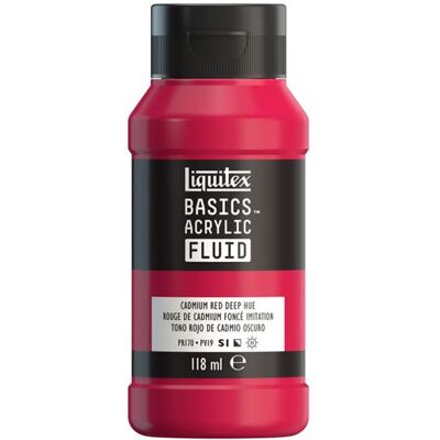 Liquitex Basics - Cadmium Red Deep Hue - 118ml - Acrylic paint - Publicité Liquitex Basics - Cadmium Red Deep Hue - 118ml - Acrylic paint - Publicité