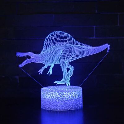Stack Lampe 3D Tactile Veilleuses Enfant 7 Couleurs avec Telecommande - Dinosaure #56 - Publicité Stack Lampe 3D Tactile Veilleuses Enfant 7 Couleurs avec Telecommande - Dinosaure #56 - Publicité