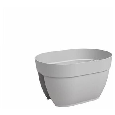 ARTEVASI Jardinière Capri Campana pour Balcon - 40cm Gris - Publicité ARTEVASI Jardinière Capri Campana pour Balcon - 40cm Gris - Publicité