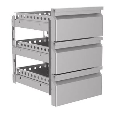 Non communiqué Bloc Tiroirs 1/3 pour Table Réfrigérée Combisteel Blanc - Publicité Non communiqué Bloc Tiroirs 1/3 pour Table Réfrigérée Combisteel Blanc - Publicité