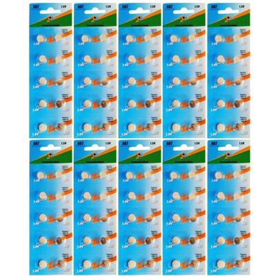 Non communiqué Lot de 100 Piles bouton plates type AG7/G7 1,55V compatibles LR927 395 - Visiodirect - - Publicité Non communiqué Lot de 100 Piles bouton plates type AG7/G7 1,55V compatibles LR927 395 - Visiodirect - - Publicité