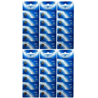 Non communiqué Lot de 30 Piles bouton plates lithium type CR927 3V compatibles DL927 / ECR92 - Visiodirect - - Publicité Non communiqué Lot de 30 Piles bouton plates lithium type CR927 3V compatibles DL927 / ECR92 - Visiodirect - - Publicité