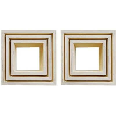 Étagères en Bois Graine Créative - Beige - 22x22x8 cm - Publicité Étagères en Bois Graine Créative - Beige - 22x22x8 cm - Publicité