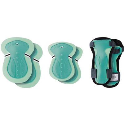 Non communiqué Globber - Set de protections enfant XXS - Vert menthe - Publicité Non communiqué Globber - Set de protections enfant XXS - Vert menthe - Publicité