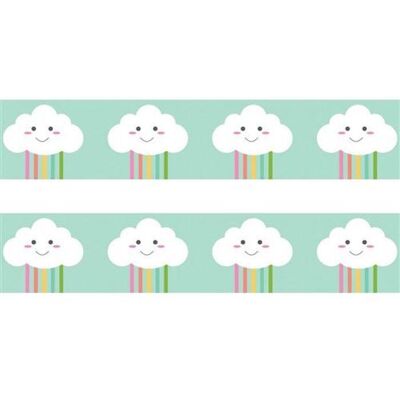 Rayher Modèle Ruban de Masquage - Nuages - 10 m x 1,5 cm - Publicité Rayher Modèle Ruban de Masquage - Nuages - 10 m x 1,5 cm - Publicité