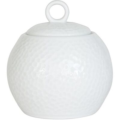 Sucrier Louna 11 cm - Table Passion - Blanc - Porcelaine Blanc - Publicité Sucrier Louna 11 cm - Table Passion - Blanc - Porcelaine Blanc - Publicité
