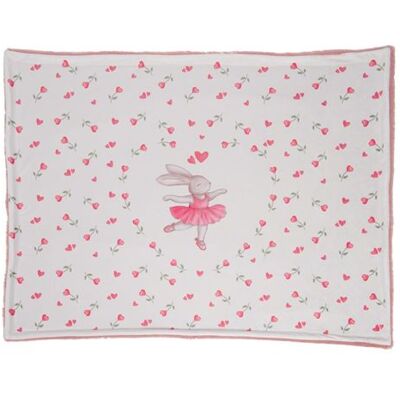 Non communiqué Plaid Ballerine 100x75 cm - Amadeus - Rose - Polyester Rose - Publicité Non communiqué Plaid Ballerine 100x75 cm - Amadeus - Rose - Polyester Rose - Publicité