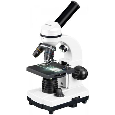 Non communiqué Bresser Junior Biolux SEL 40 1600x microscope, blanc, avec cas Multicolore - Publicité Non communiqué Bresser Junior Biolux SEL 40 1600x microscope, blanc, avec cas Multicolore - Publicité