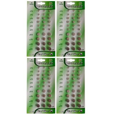 Non communiqué Pack de 120 Piles bouton plates Alkaline 1,5V AG1/AG3/AG4/AG10/AG12/AG13 - IRIOS - - Publicité Non communiqué Pack de 120 Piles bouton plates Alkaline 1,5V AG1/AG3/AG4/AG10/AG12/AG13 - IRIOS - - Publicité