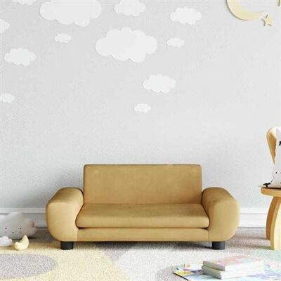 Non communiqué vidaXL Canapé pour enfants marron 70x45x33 cm velours, mini canapé, mini canapé-chaise, mini canapé pour enfants, canapé de 3196391 Marron - Publicité Non communiqué vidaXL Canapé pour enfants marron 70x45x33 cm velours, mini canapé, mini canapé-chaise, mini canapé pour enfants, canapé de 3196391 Marron - Publicité