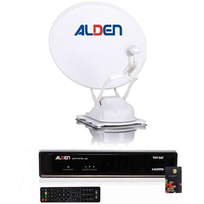 Alden - Onelight Evo - 60cm - HD TNTSAT - DVB décodeur - Publicité Alden - Onelight Evo - 60cm - HD TNTSAT - DVB décodeur - Publicité