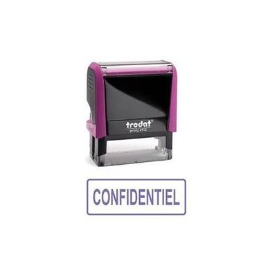 Non communiqué Timbre xprint "confidentiel" - Publicité Non communiqué Timbre xprint "confidentiel" - Publicité