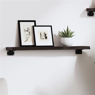 Non communiqué vidaXL Wandschap 60x10x2 cm behandeld massief eikenhout donkerbruin363758 Marron - Publicité Non communiqué vidaXL Wandschap 60x10x2 cm behandeld massief eikenhout donkerbruin363758 Marron - Publicité