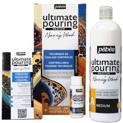 Non communiqué Médium Ultimate Pouring Pébéo - 1 L Multicolore - Publicité Non communiqué Médium Ultimate Pouring Pébéo - 1 L Multicolore - Publicité