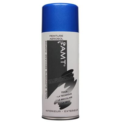Non communiqué Bombe de peinture bleu métallisé 330ml - Amt - Publicité Non communiqué Bombe de peinture bleu métallisé 330ml - Amt - Publicité