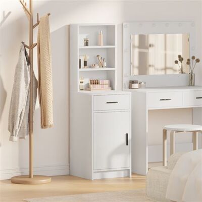vidaXL Buffet en bois blanc - Buffet Sideboard - Publicité vidaXL Buffet en bois blanc - Buffet Sideboard - Publicité