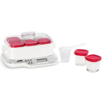 Non communiqué Yaourtière 6 pots rouge Tefal YY5425FB - Publicité Non communiqué Yaourtière 6 pots rouge Tefal YY5425FB - Publicité